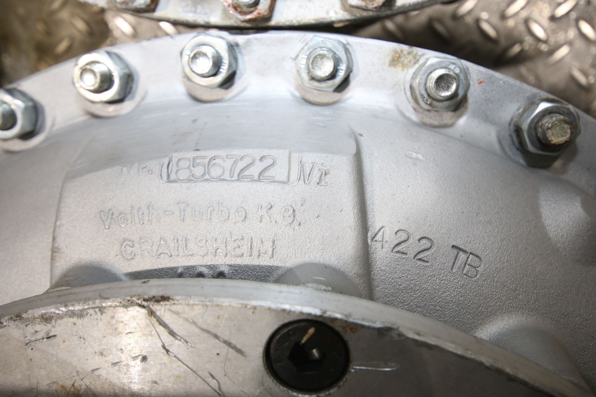 GEA/Westfalia MSB170 and Other Separator/Centrifuge Clutch, Type 422TB, Part #856722 (Note: - Image 2 of 2