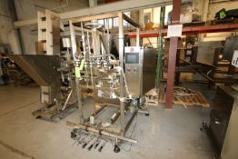 Inline Filling Systems Glass Jar Piston Filler, S/N 6452, All Stainless, includes (2) Onboard