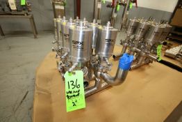 Valves SPX/WCB 2" S/S Valve Cluster, PN #W610 (Additional $50 Fee Applies For Packaging & Loading)