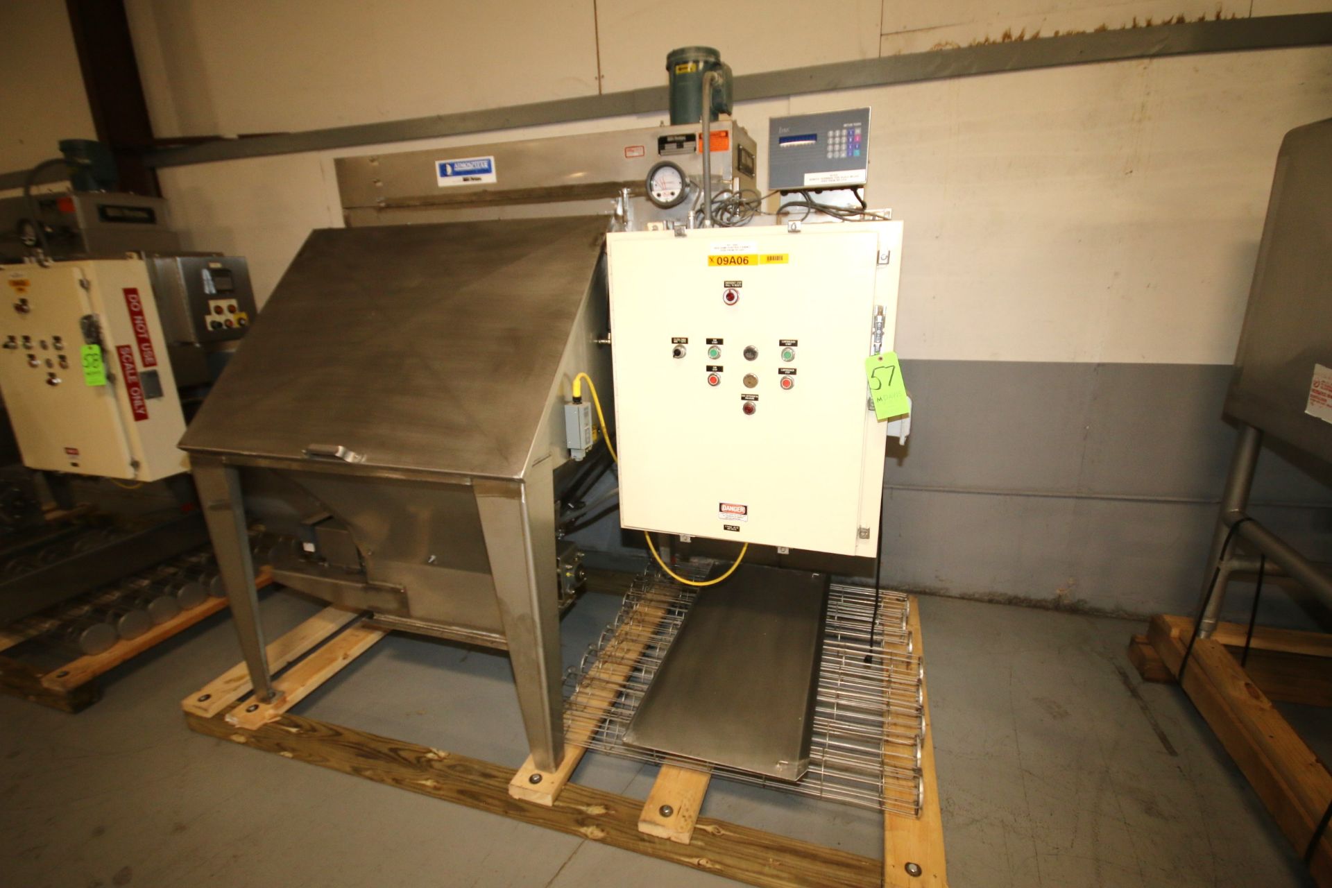 Young Industries S/S Skid-Mounted Self-Contained Filter/Bag Dump Station with Onboard 8-Bag Dust - Image 5 of 11