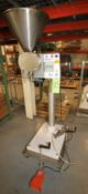 GEI/Mateer Burt/CVF Controlled Valve Filler, Model 50S, S/N 807539 with Foot Control, Mounted on