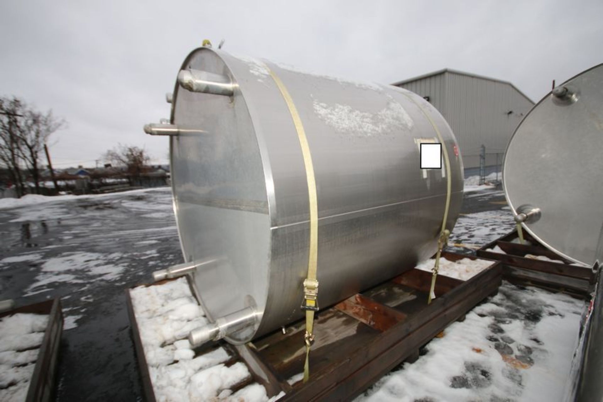 2010 Walker 1,500 Gal. Dome-Top S/S Processor, Model PZ, S/N WEP-78860-5 with 316L S/S, Stainless - Image 7 of 8