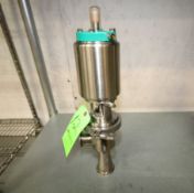 Tri-Clover 1-1/2" / 2" 2-Way Clamp Type S/S Air Valve, Model 761 (Additional $25 Fee Applies For