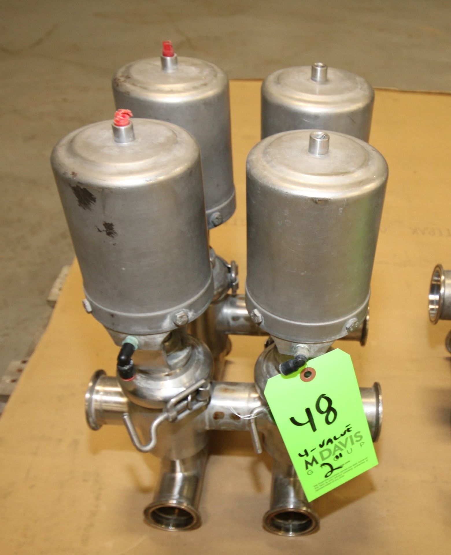 4-Valve WCB 2" S/S Air Valve Manifold / Cluster with Model 61C Valves