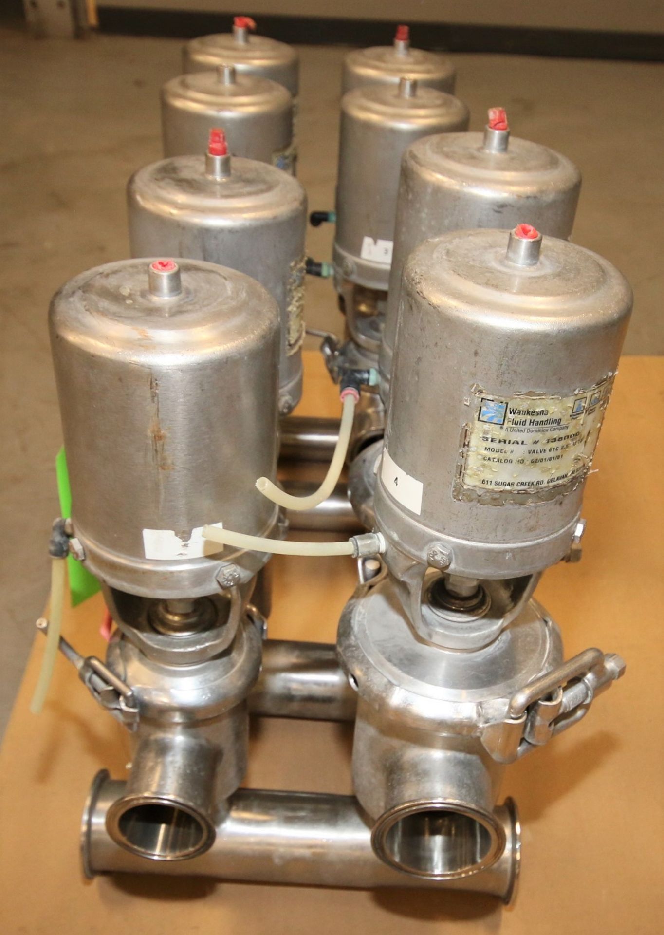 4-Valve WCB 2" & 2-1/2" S/S Air Valve Manifold / Cluster with Model 61C Valves - Image 2 of 3