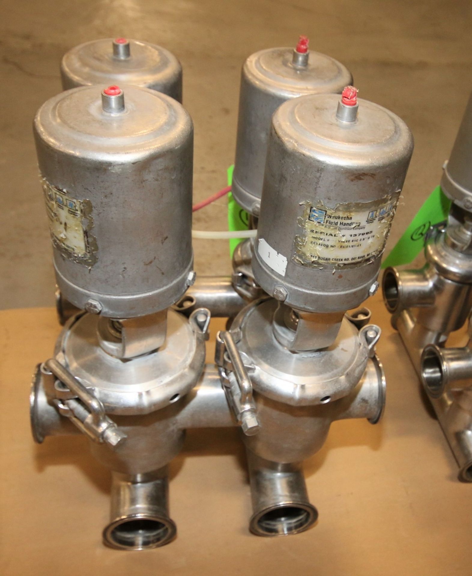 4-Valve WCB 2" & 2-1/2" S/S Air Valve Manifold / Cluster with Model 61C Valves - Image 3 of 3