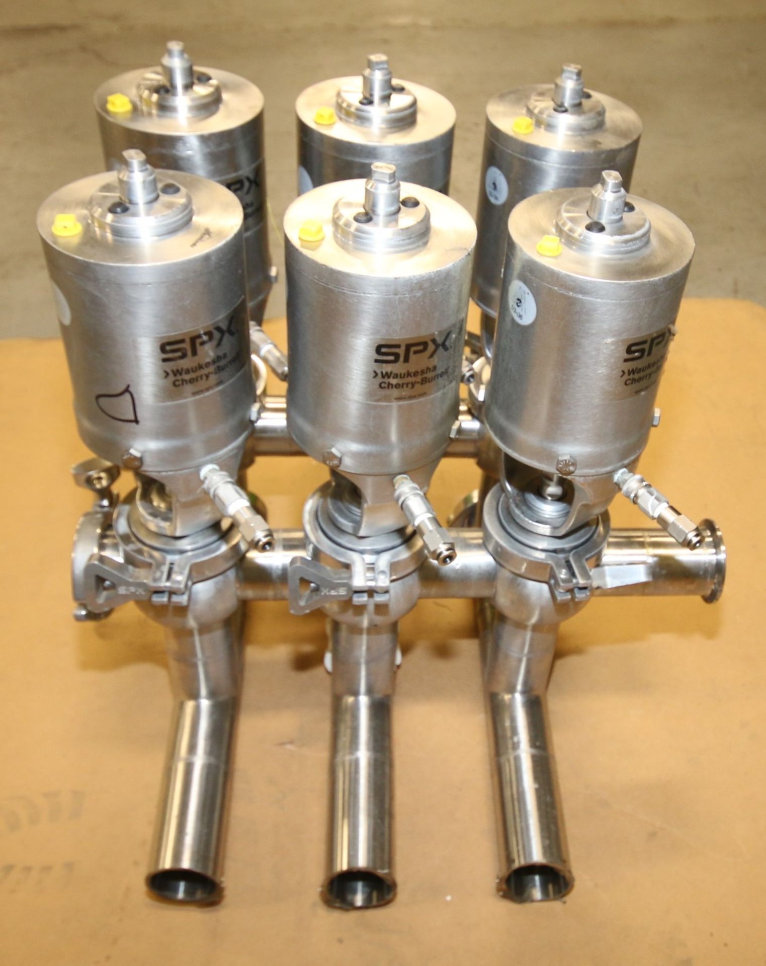 6-Valve WCB 2" S/S Air Valve Manifold / Cluster, with P/N W6101211 & 6100019 Valves - Image 3 of 4