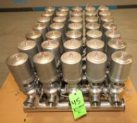 35-Valve WCB 2" & 2-1/2" S/S Air Valve Manifold / Cluster with Model VALVE61C20 Valves