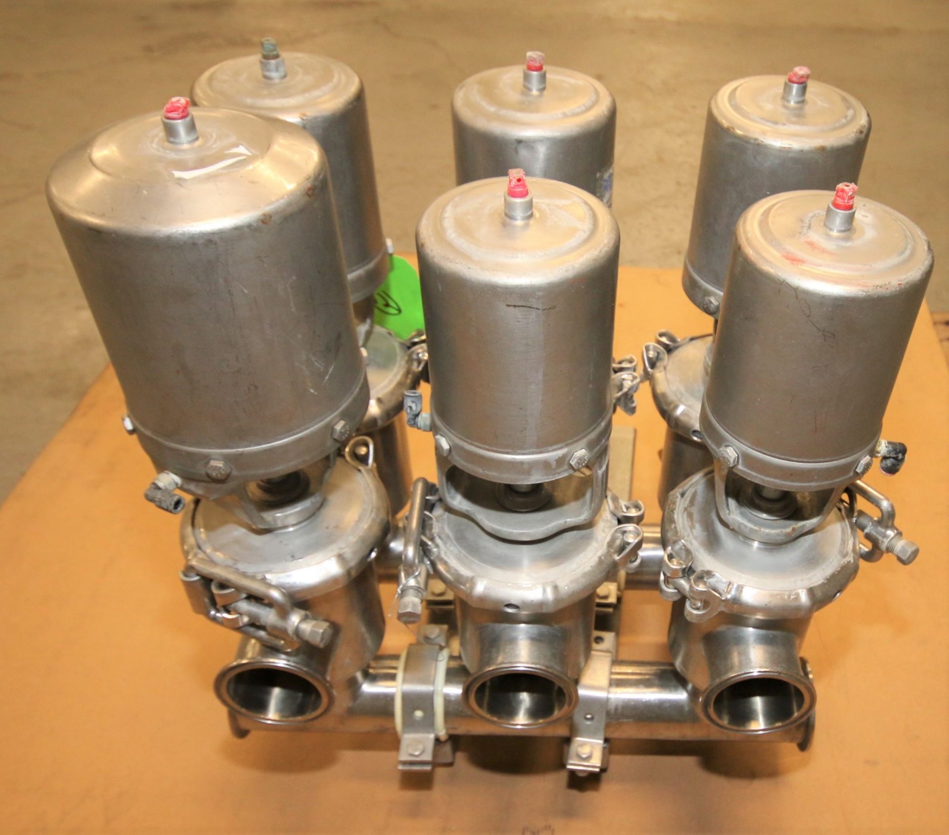 6-Valve WCB 2-1/2" S/S Air Valve Manifold / Cluster with Model 61C Valves - Image 3 of 4