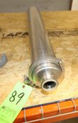 36" L - 2" Clamp Type S/S On-Line Filter with Internal Screen & Spring (Rigging/Loading Fee: $25.