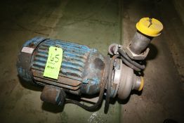 Ampco Aprox. 15 hp Centrifugal Pump, Model DCH2, with 3" x 2-1/2" Clamp Type S/S Head, Baldor Motor,