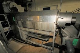 Vanmark Peeler / Scrubber / Washer, S/N 027457044099903, with (8) Roller Positions, S/S Paddle,