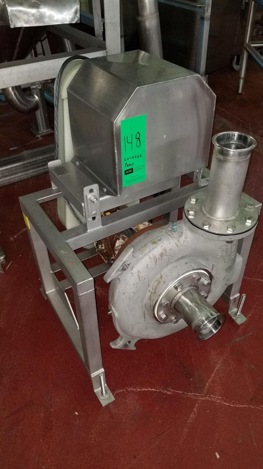 Key / Cornell Centrifugal Pump, Model 419999 / 4NMP-F5K, S/N 91-19449 / K2534 with 3" x 3" Clamp