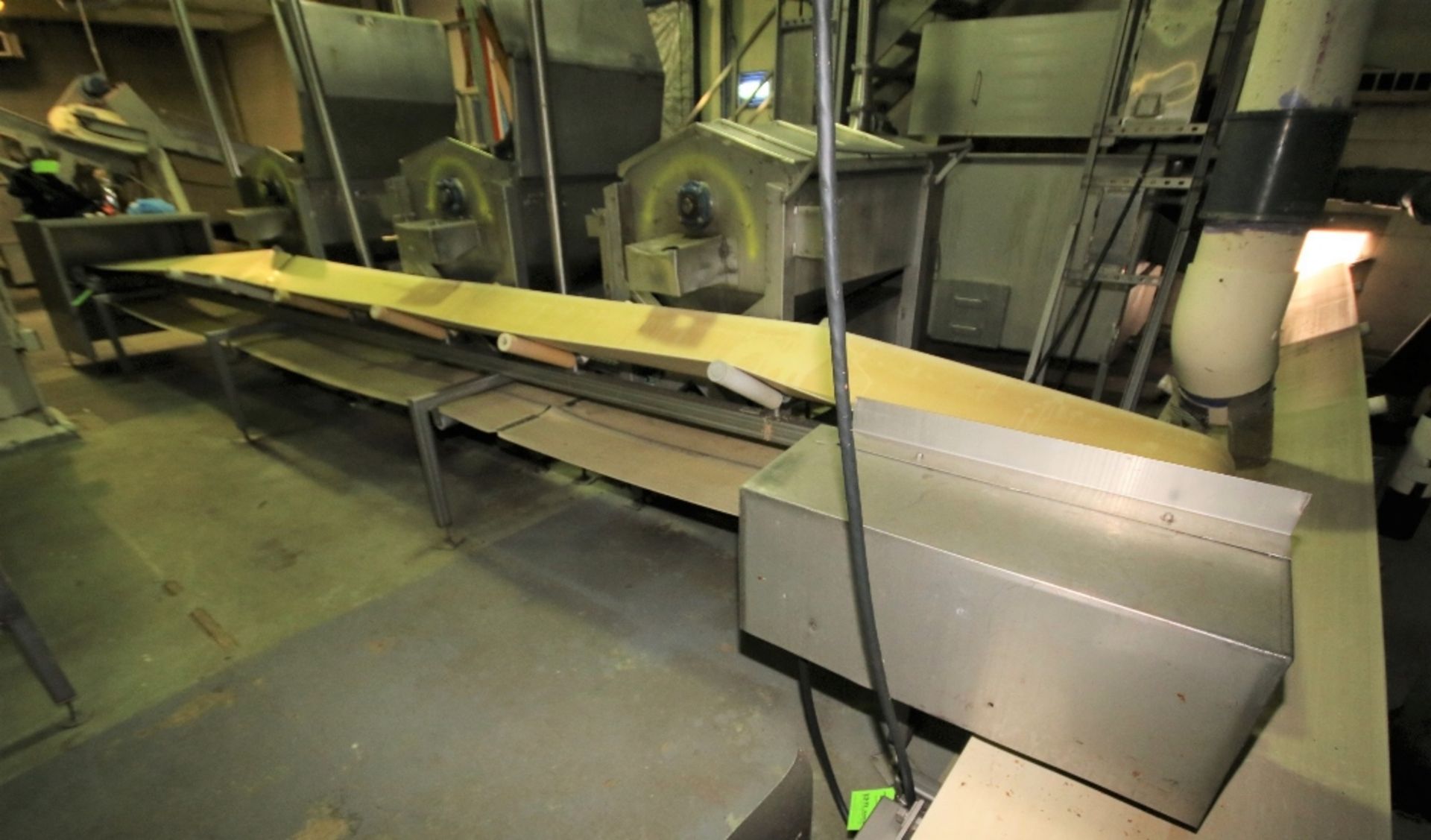 23 ft. S/S Belt Conveyor System with 24" W Belt, Electric Drive, 26" H S/S Leg Supports - Image 2 of 3