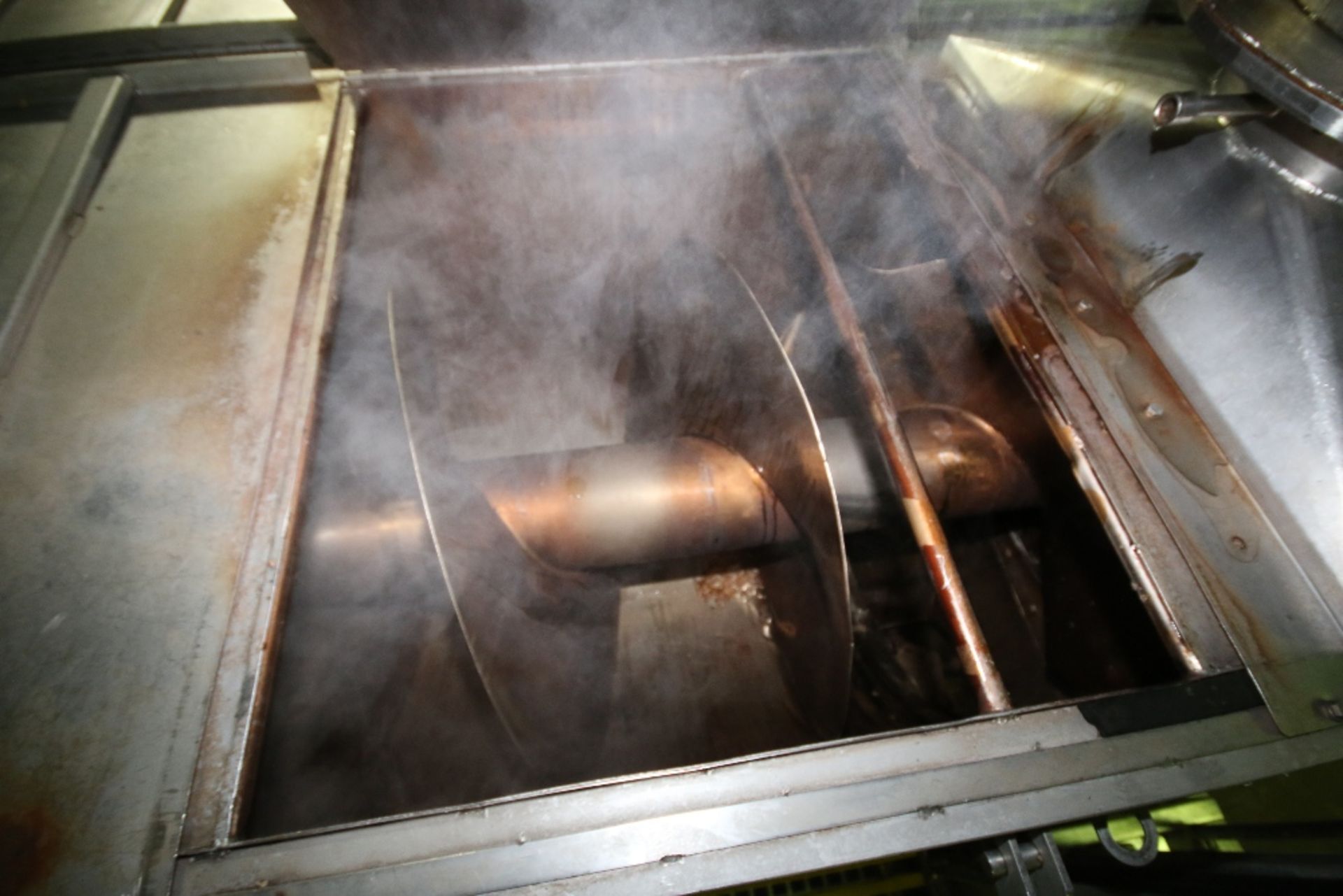 L&A ~20 ft. L x 7 ft. W x 38" D Dual Screw Steam Cooker / Blancher, S/N 10297, with 36" Dual S/S - Image 9 of 17