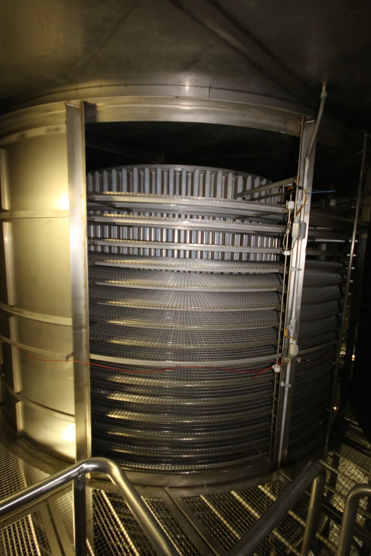 2011 GEA AeroFreeze S/S Spiral Freezer, Model M-Series, S/N 00176B-001-01 with Dual Belt System, ~4"