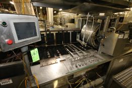 HAAS S/S Jumbo Drum Oven, Model SOWN-80-G1, S/N 1A 0193-50, (80) 8-Station 4” Dia. Round Waffle