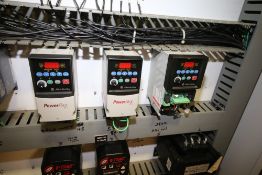 Conveyor Control Panel with (8) Allen Bradley VFD's