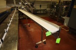 ~22 ft. S/S Conveyor with 9" W Intralox Belt, Drive and Leg Supports