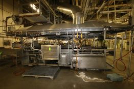 DeJersey Natural Gas Pancake Griddle Oven with Halfway Point Flipping Station, S/S Exhaust and