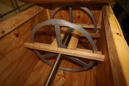 New Franz Haas Waffle Oven Discharge Drum Frame Only