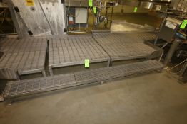 ~44 ft. L x 91" W x 15" H S/S Operators Platform with Steps and S/S Grating