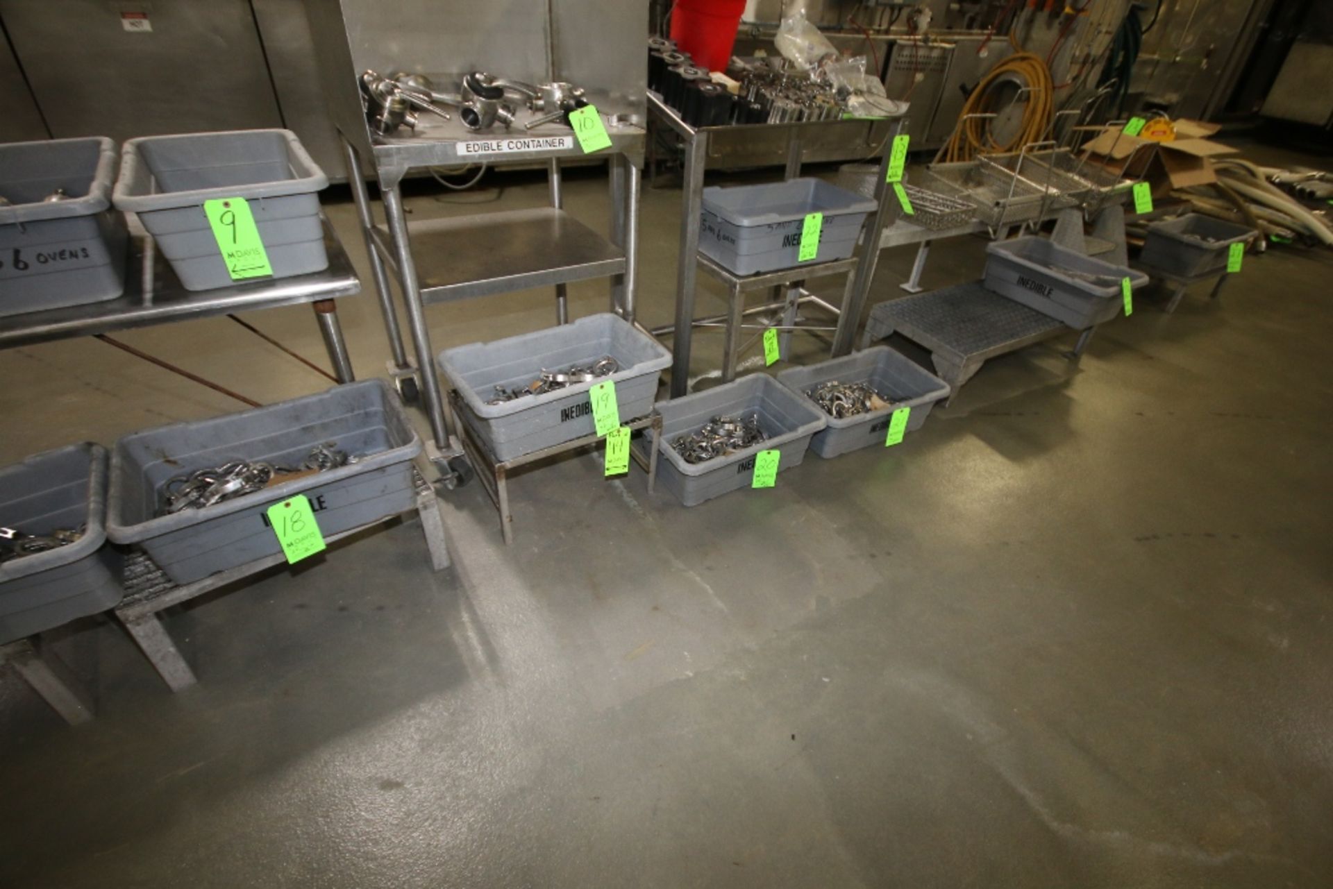 (11) Assorted S/S Stands and Platforms - Some with Plastic Grating - Image 3 of 4