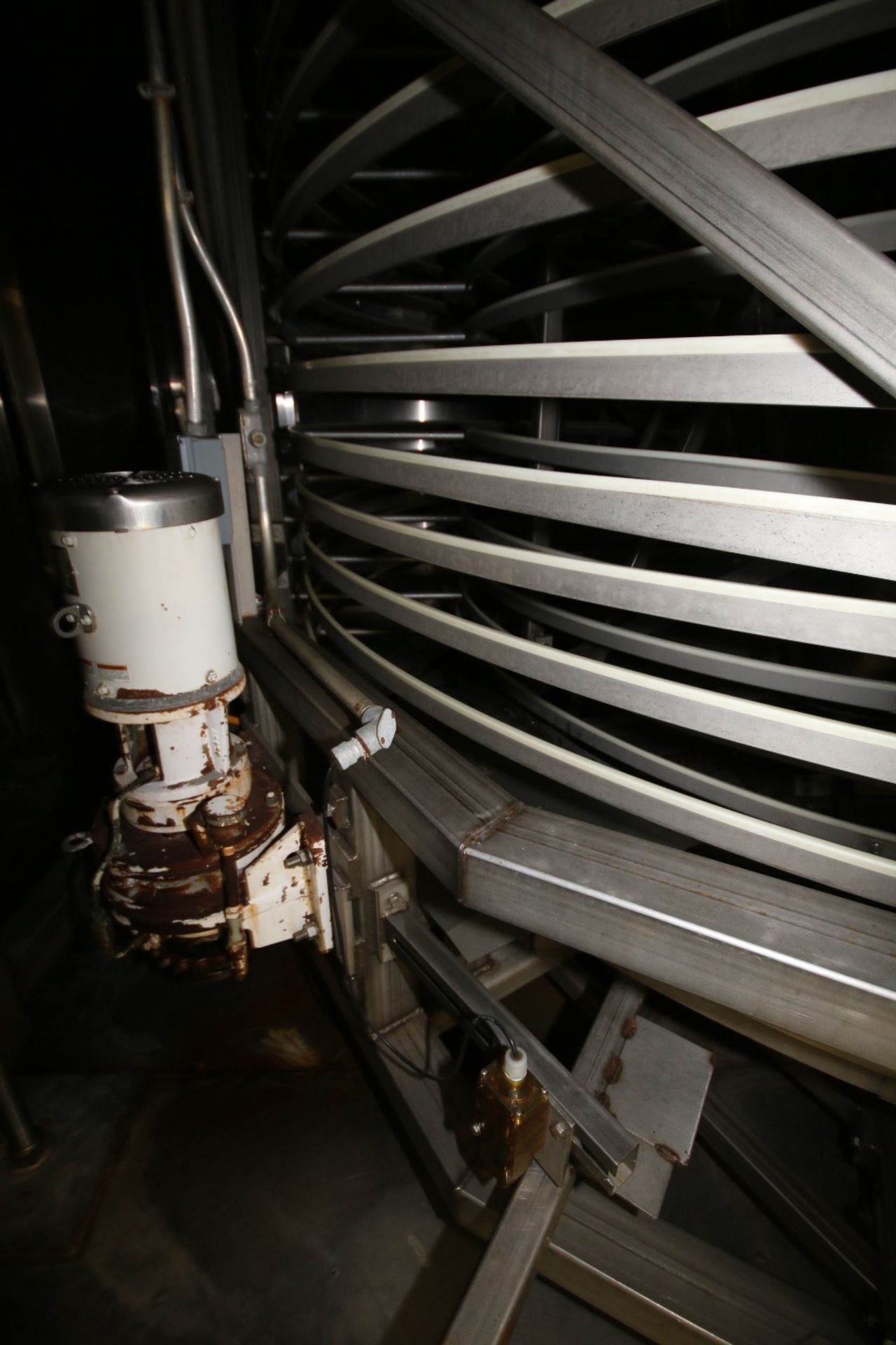 I.J. White System Spiral Freezer, with 17-Tiers, Aprox. 2-1/2” Deck Spacing, Frame Dims.: 9’9” H x - Image 3 of 6