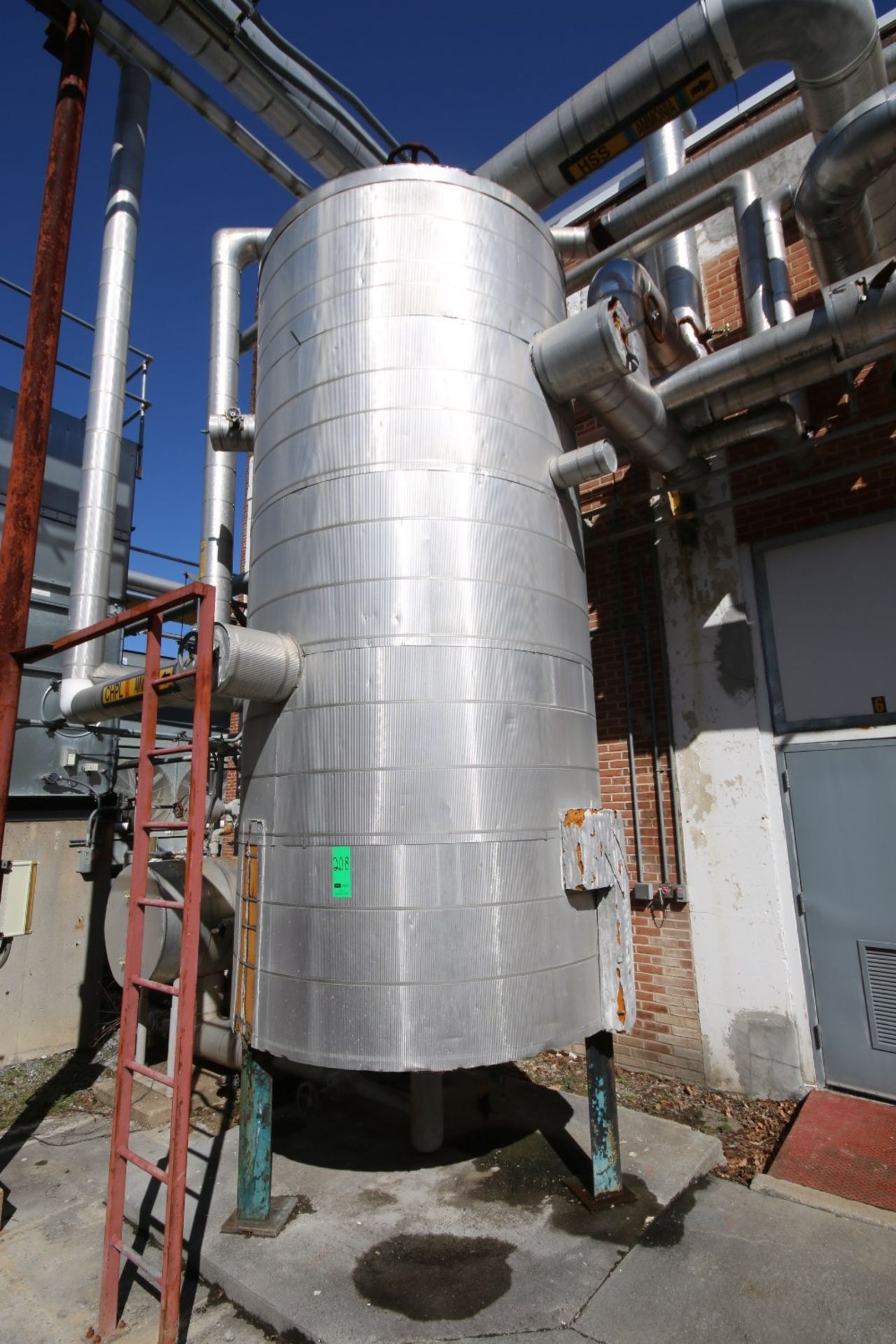 BULK BID LOT #201 TO LOT #211 - AMMONIA REFRIGERATION SYSTEM INCLUDES (2) FRICK 500 AND (2) FRICK - Image 10 of 12