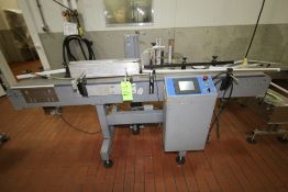 Inline Filling System Pressure Sensitive Inline Labeler with Touchpad Display