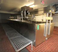 Stoelting ~4,000 Gal. Open Top Jacketed S/S Cheese Vat, Model VERTISTIR, S/N 338-045-59-3500-83 with