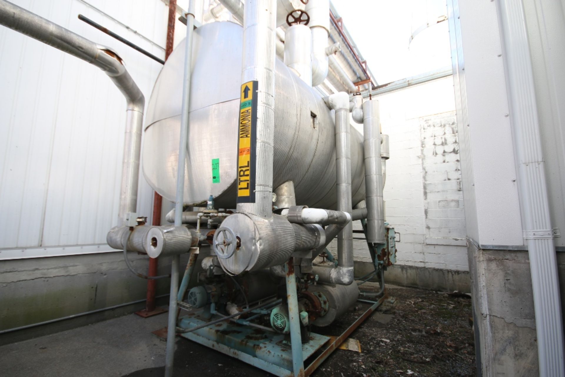 BULK BID LOT #201 TO LOT #211 - AMMONIA REFRIGERATION SYSTEM INCLUDES (2) FRICK 500 AND (2) FRICK - Image 9 of 12