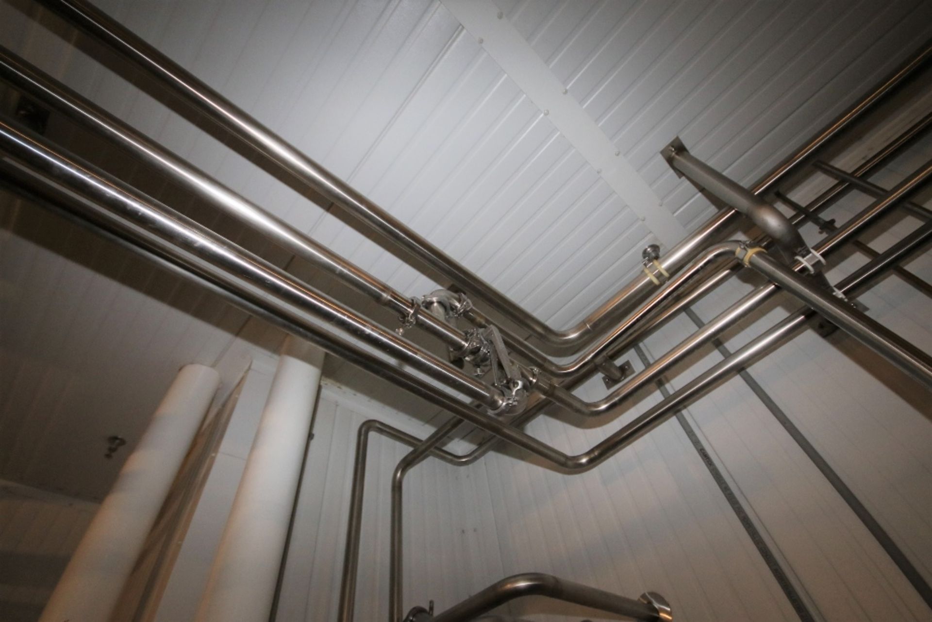 ~375 ft. Installed 2" and 2-1/2" S/S Piping Throughout RO/Silo Room Only includes: S/S Piping, - Image 7 of 7