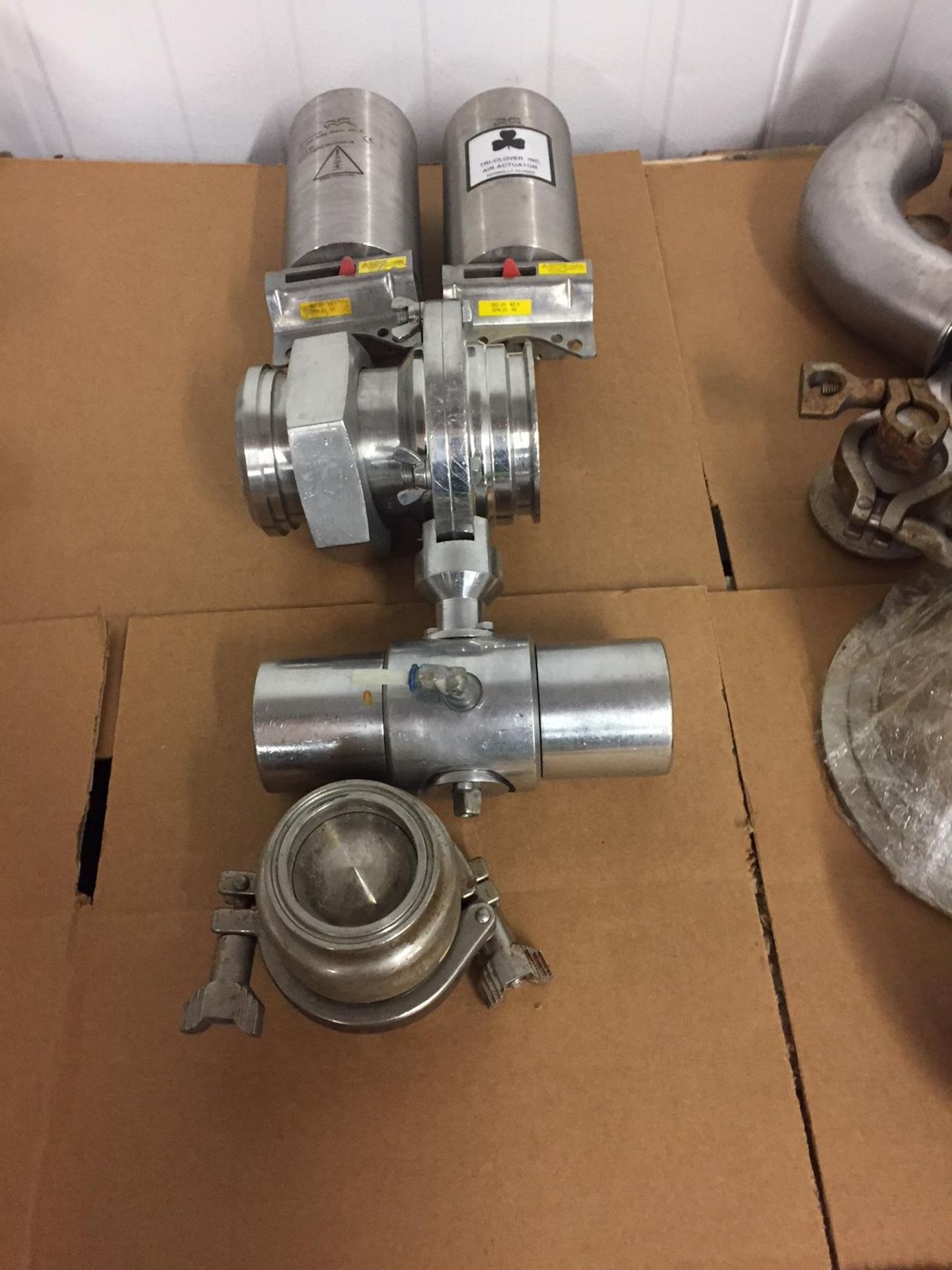 (6) Pc. Assorted S/S Clamp Type and Check Valve Includes: (2) Tri-Clover - Image 2 of 3