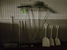 Assorted Cheese Making Tools includes Rakes, Shovels and Levelers