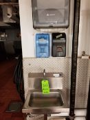 (16) Pc. Includes (4) S/S Sinks, (4) Towel and (8) Soap Dispensers (Located Sanitation Room #191;