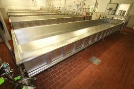 2010 Kusel ~1,000 Gal. S/S Cheese Pressing Vat, Model SWPV, S/N 0410SWPV246014-6-2 with 3 –