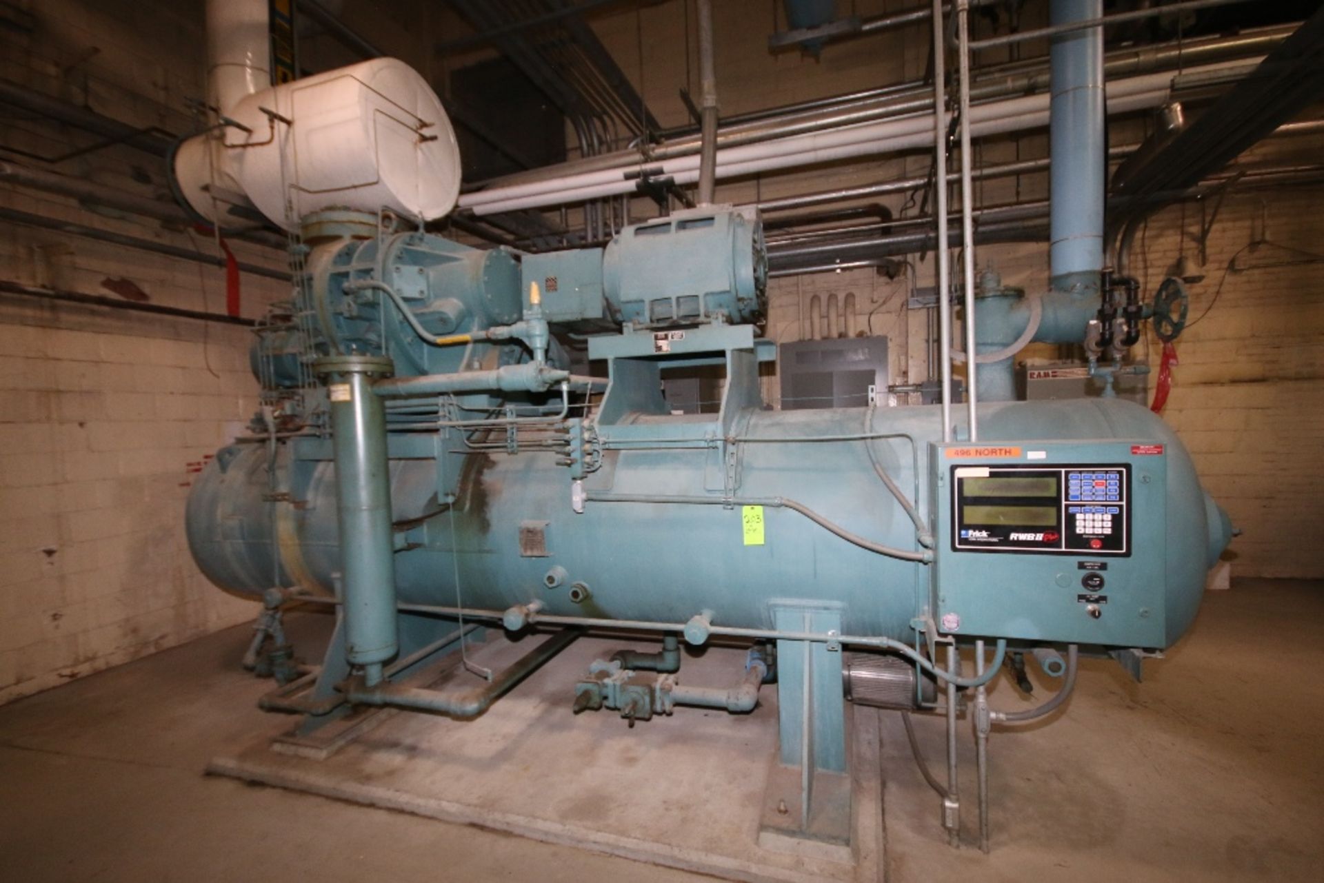 BULK BID LOT #201 TO LOT #211 - AMMONIA REFRIGERATION SYSTEM INCLUDES (2) FRICK 500 AND (2) FRICK - Image 5 of 12