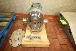 2008 Waukesha Positive Displacement Pump, Model 060, S/N 452150-08 with Rotors