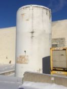 DCI 10,000-gallon stainless steel, jacketed and insulated storage tank - good for industrial oil and