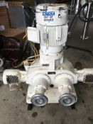 Bran and Luebbe Metering Pump- Model N-CS32 Driven by a 15Hp, 230/460 Volt, 60 Hz, 3515 RPM
