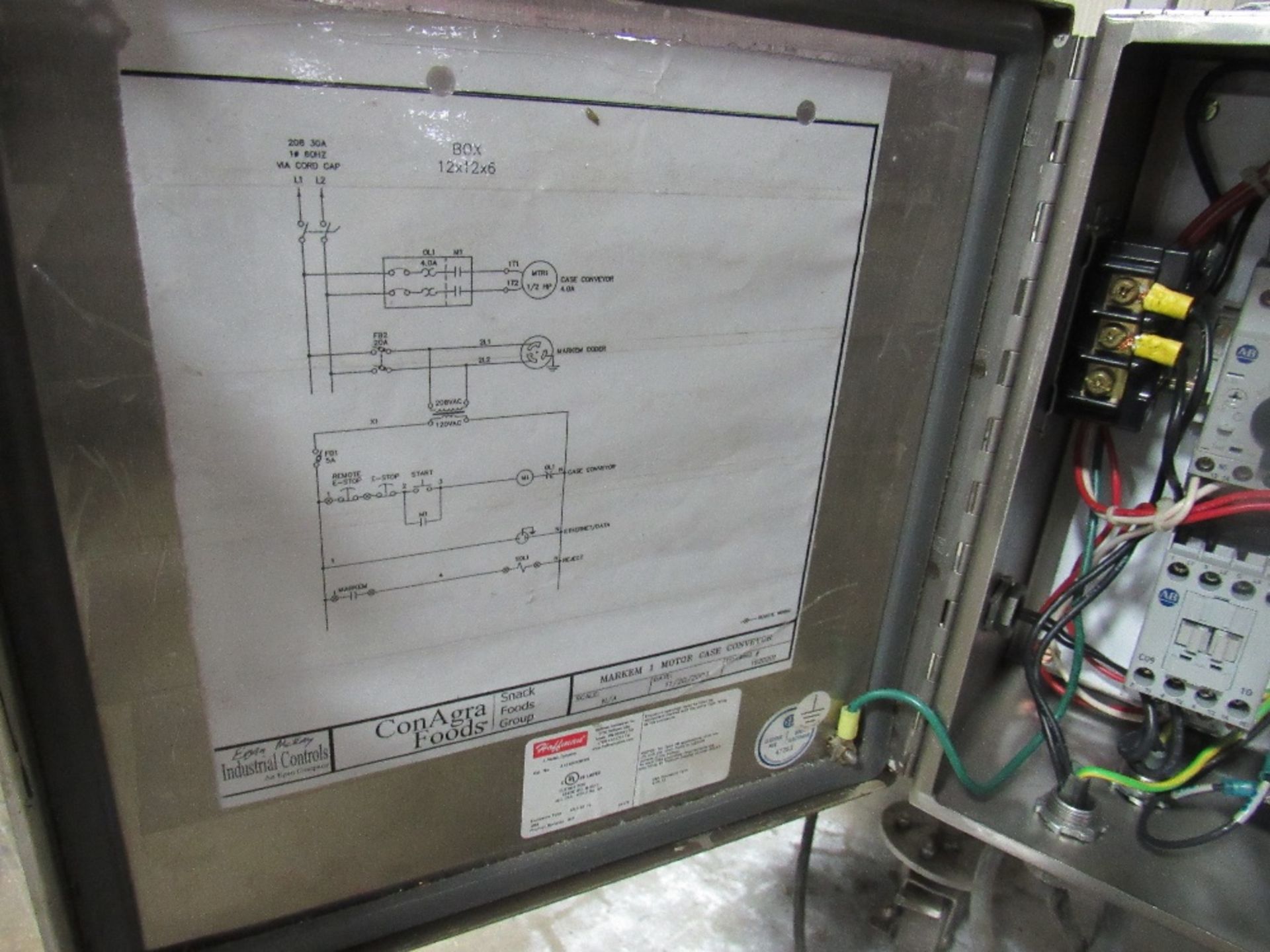 Markem Imaje Label Printer on Powered Conveyor (Rigging and loading fees included in the selling - Image 15 of 21