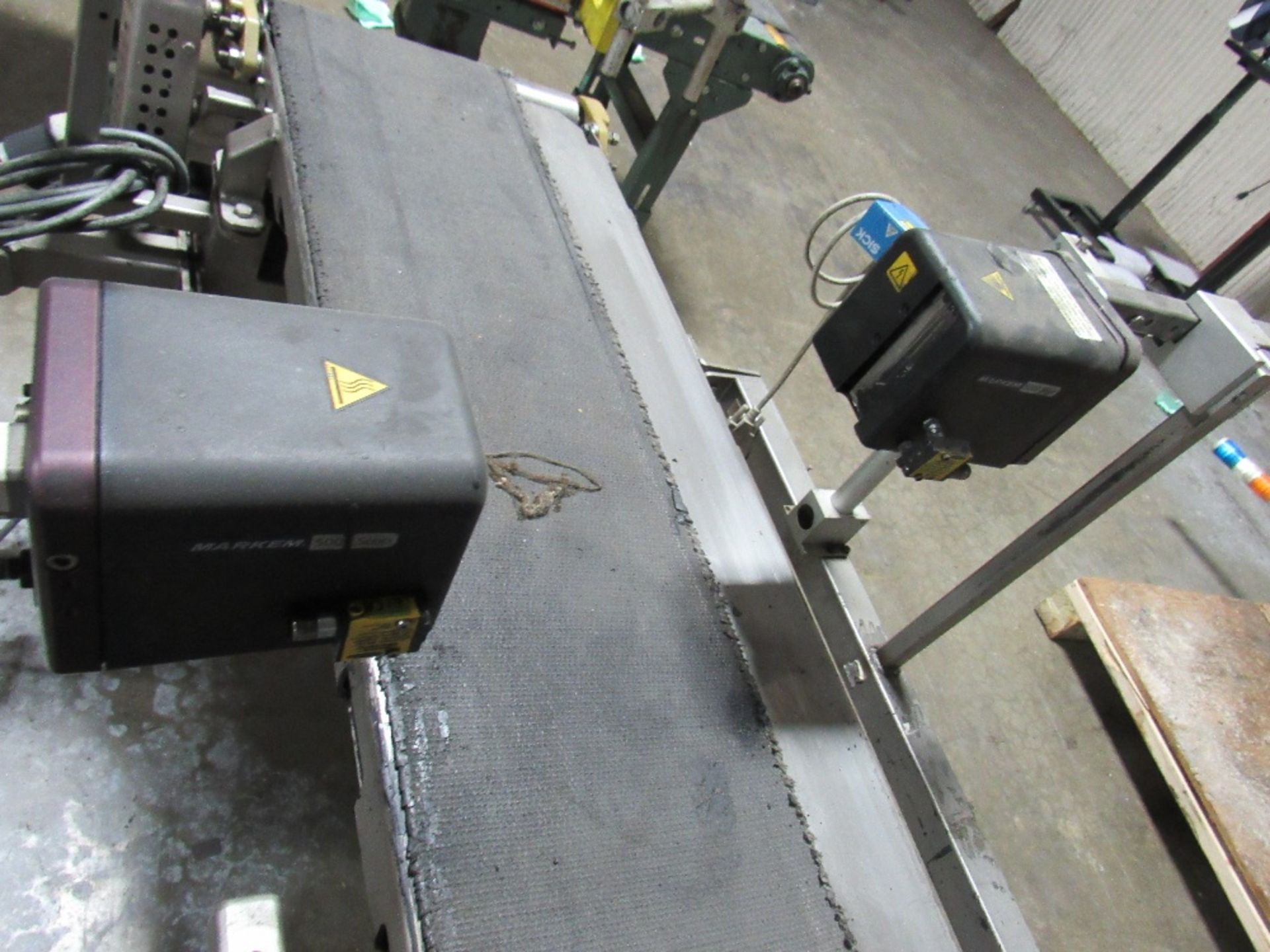 Markem Imaje Label Printer on Powered Conveyor (Rigging and loading fees included in the selling - Image 9 of 21