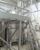 Mueller 800 Gallon Stainless Steel Jacketed Processing Tank S/N: F39026-2, Jacketed Processor,