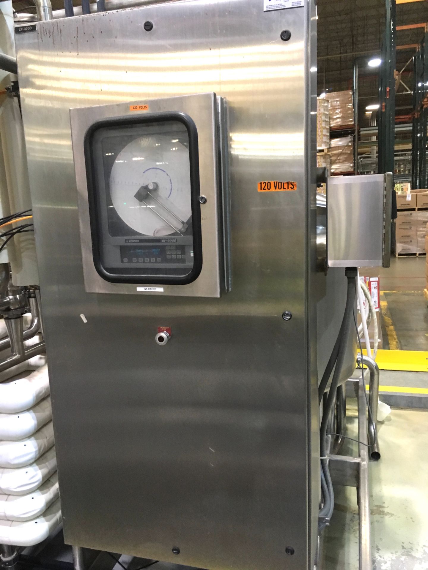 Skid Mounted HTST Pasteurization System for Hot Fill, Setup for Juice at 25 gallons per minute at - Image 5 of 14