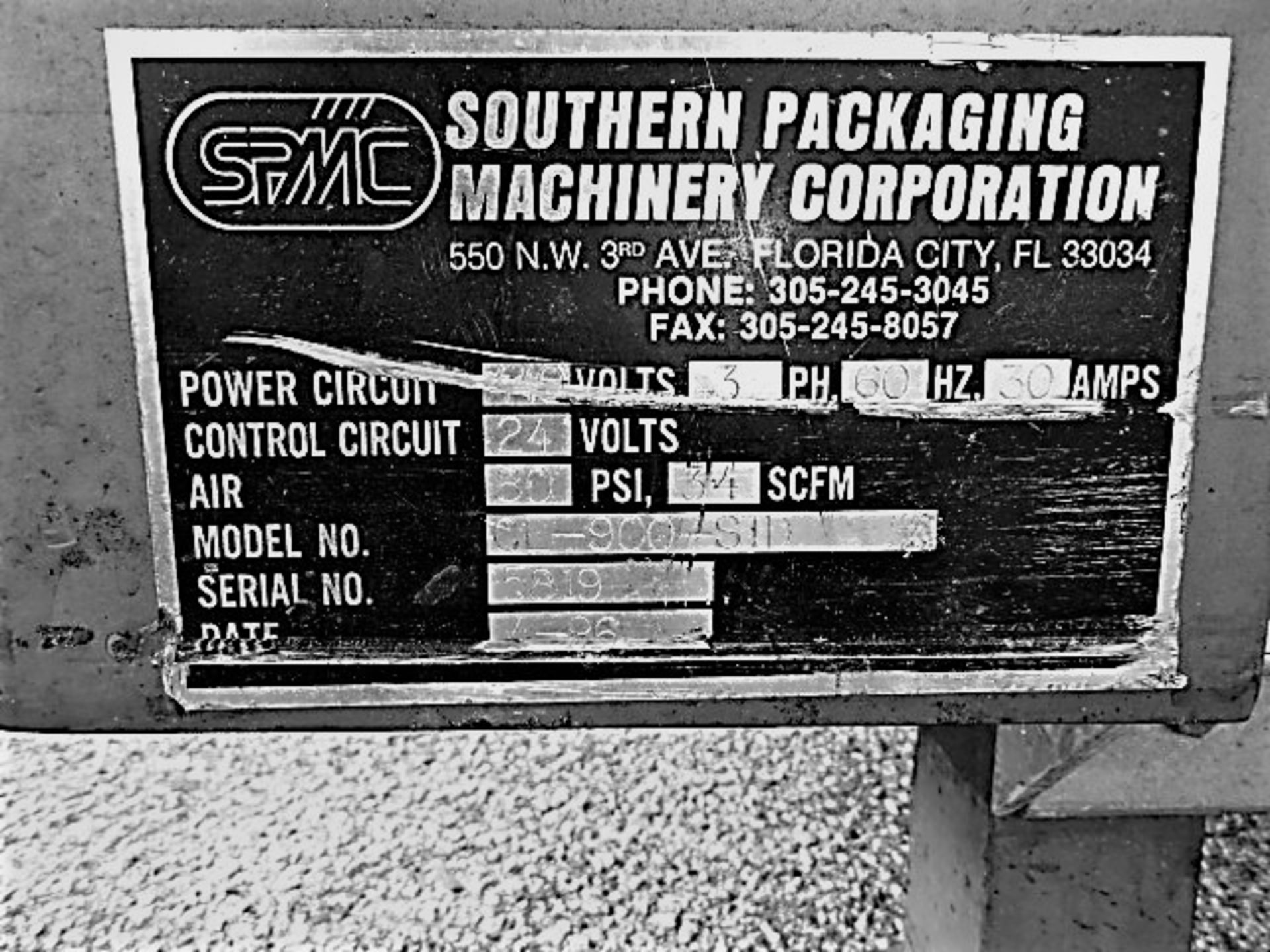 Southern (SPMC) Case Erector, Model # CE-900-STD, S/N 5819, Nordson hot melt glue / AB PLC(Located - Image 7 of 7