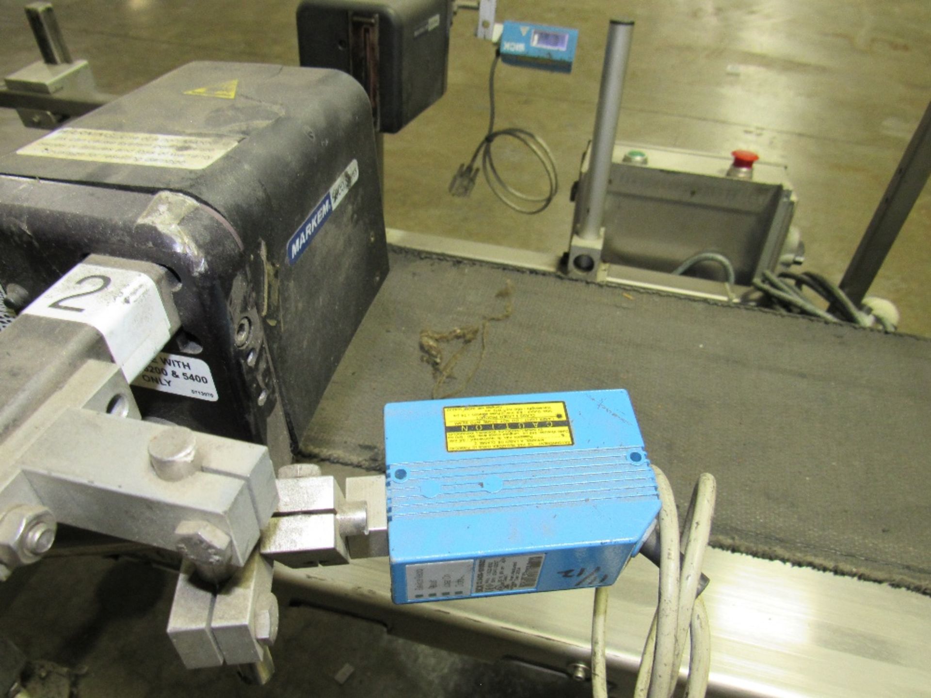 Markem Imaje Label Printer on Powered Conveyor (Rigging and loading fees included in the selling - Image 6 of 21
