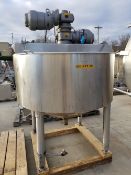 Chester Jenson 300 Gallon Kettles Serial: 9329-P, **Jacket Doesn't Hold Pressure** 316 Stainless