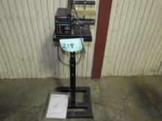 Label Feeder with Label Counter on casgter with manual (2013) (Rigging and loading fees included