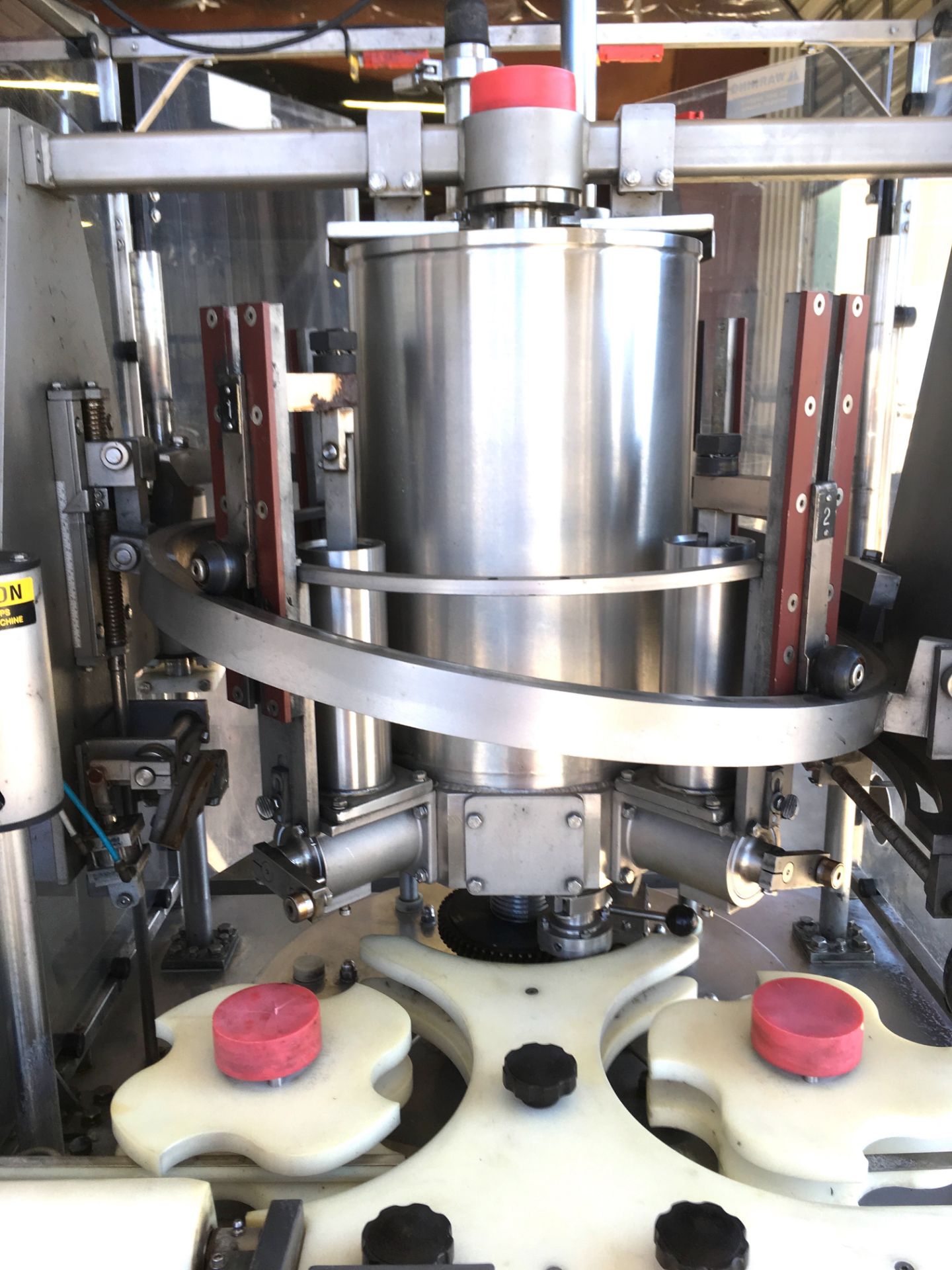 MRM 4 Head Rotary Piston Filler Serial: RPF04263, Stainless Steel Construction, Control Panel, - Image 4 of 13